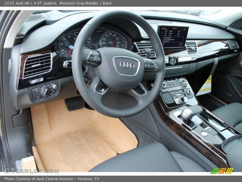  2015 A8 L 4.0T quattro Black Interior