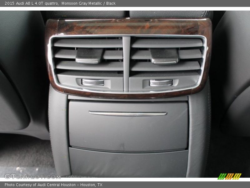 Monsoon Gray Metallic / Black 2015 Audi A8 L 4.0T quattro