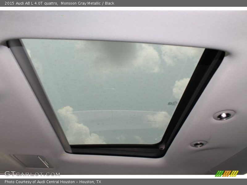 Monsoon Gray Metallic / Black 2015 Audi A8 L 4.0T quattro