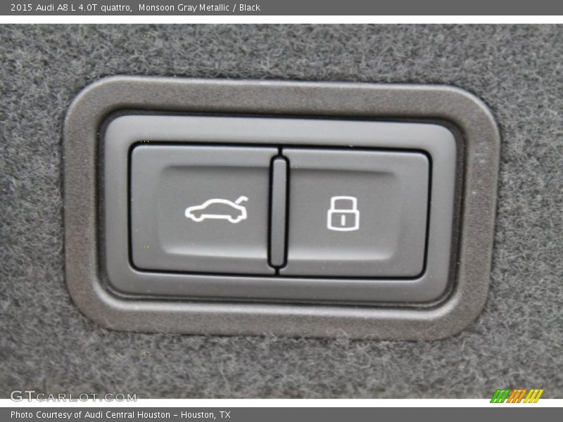 Monsoon Gray Metallic / Black 2015 Audi A8 L 4.0T quattro