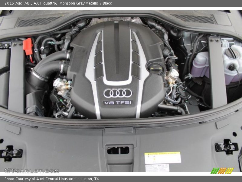  2015 A8 L 4.0T quattro Engine - 4.0 Liter Turbocharged FSI DOHC 32-Valve VVT V8