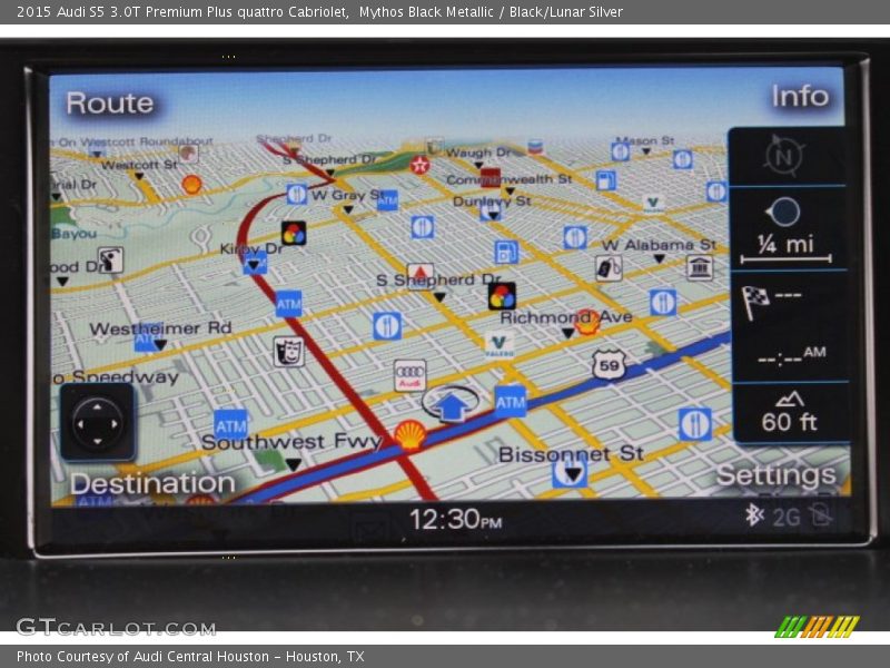 Mythos Black Metallic / Black/Lunar Silver 2015 Audi S5 3.0T Premium Plus quattro Cabriolet