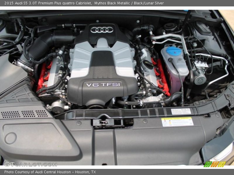  2015 S5 3.0T Premium Plus quattro Cabriolet Engine - 3.0 Liter Supercharged TFSI DOHC 24-Valve VVT V6