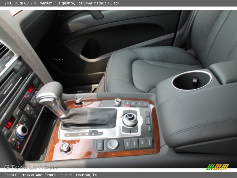 Ice Silver Metallic / Black 2015 Audi Q7 3.0 Premium Plus quattro