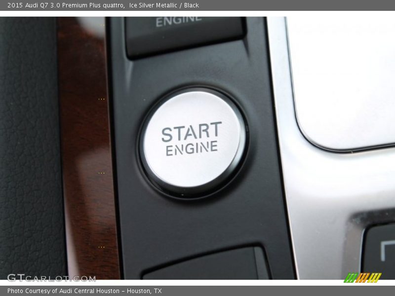 Ice Silver Metallic / Black 2015 Audi Q7 3.0 Premium Plus quattro