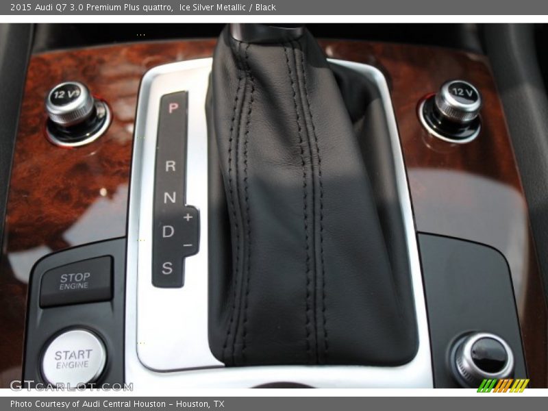 Ice Silver Metallic / Black 2015 Audi Q7 3.0 Premium Plus quattro