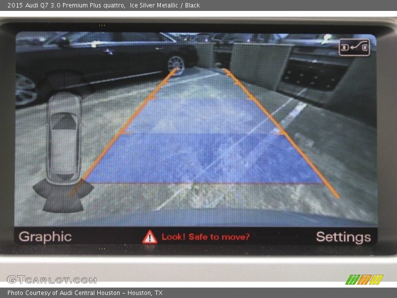 Ice Silver Metallic / Black 2015 Audi Q7 3.0 Premium Plus quattro