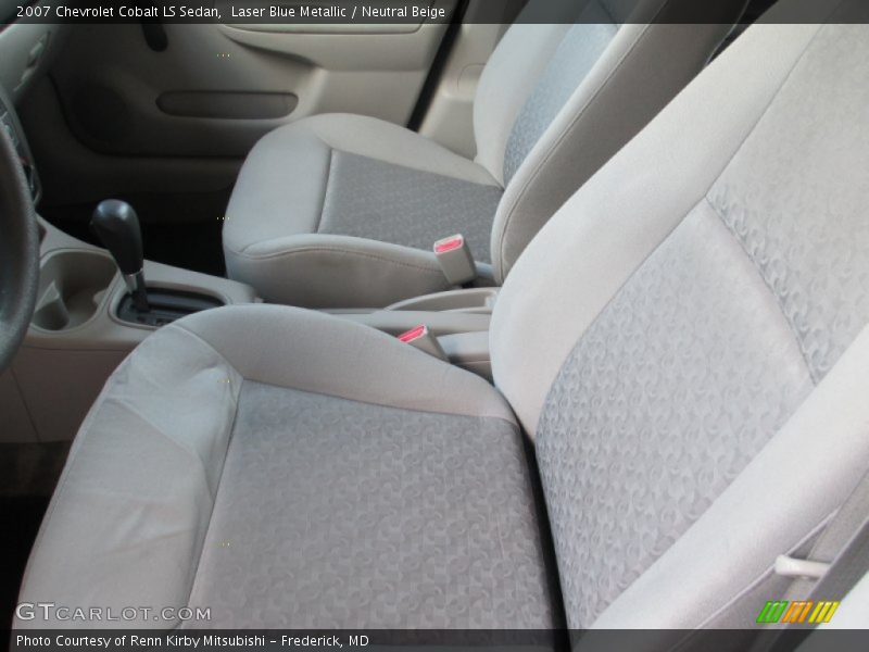 Laser Blue Metallic / Neutral Beige 2007 Chevrolet Cobalt LS Sedan