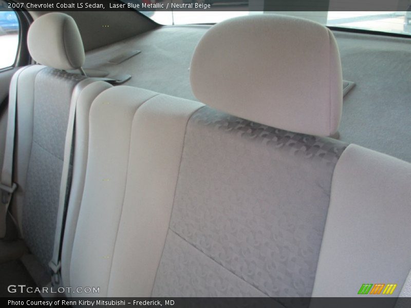 Laser Blue Metallic / Neutral Beige 2007 Chevrolet Cobalt LS Sedan