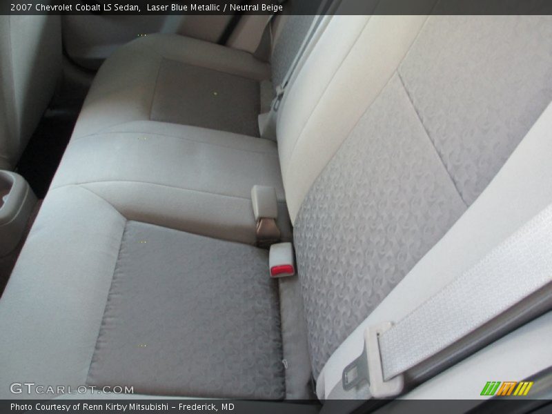Laser Blue Metallic / Neutral Beige 2007 Chevrolet Cobalt LS Sedan