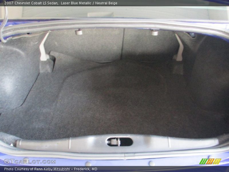 Laser Blue Metallic / Neutral Beige 2007 Chevrolet Cobalt LS Sedan