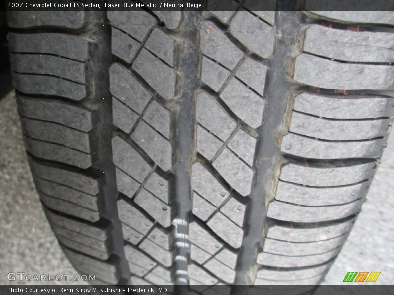 Laser Blue Metallic / Neutral Beige 2007 Chevrolet Cobalt LS Sedan