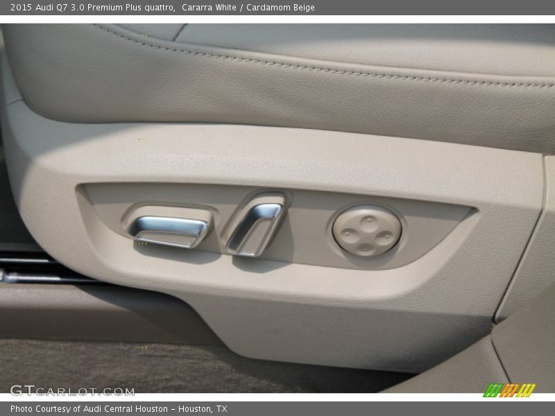 Cararra White / Cardamom Beige 2015 Audi Q7 3.0 Premium Plus quattro