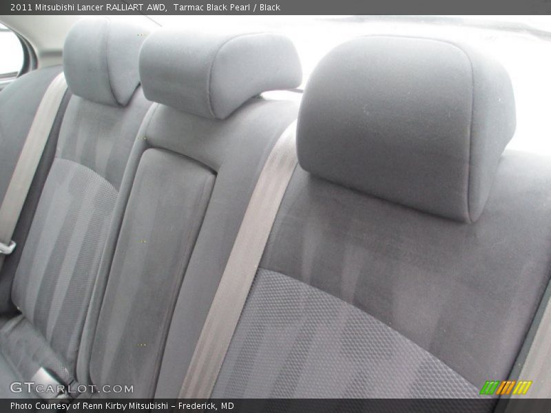 Tarmac Black Pearl / Black 2011 Mitsubishi Lancer RALLIART AWD