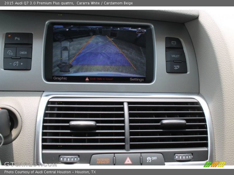 Cararra White / Cardamom Beige 2015 Audi Q7 3.0 Premium Plus quattro