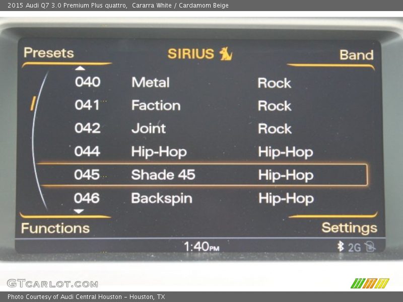 Cararra White / Cardamom Beige 2015 Audi Q7 3.0 Premium Plus quattro