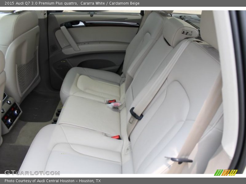 Cararra White / Cardamom Beige 2015 Audi Q7 3.0 Premium Plus quattro