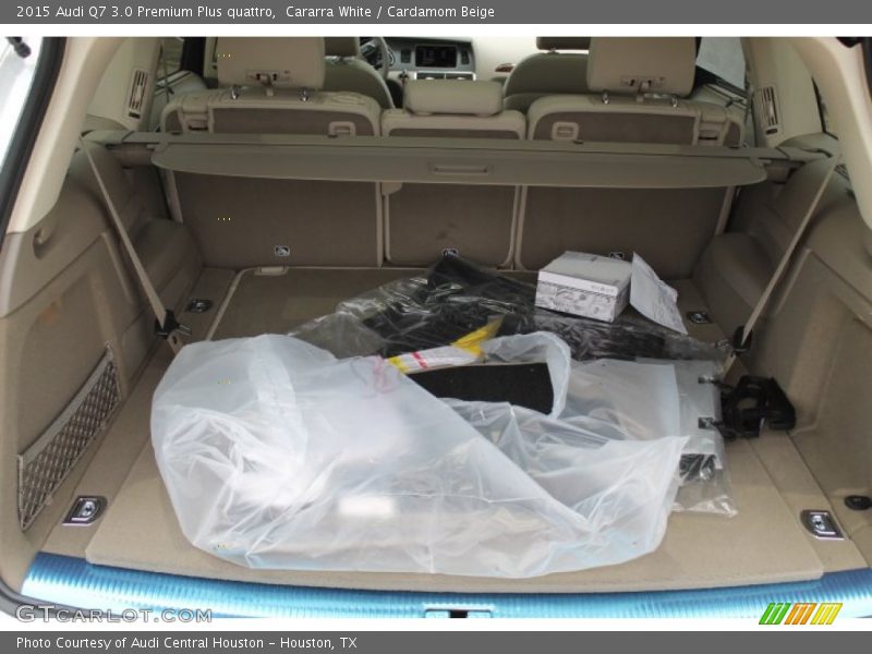 Cararra White / Cardamom Beige 2015 Audi Q7 3.0 Premium Plus quattro