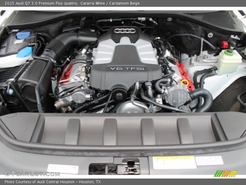 Cararra White / Cardamom Beige 2015 Audi Q7 3.0 Premium Plus quattro