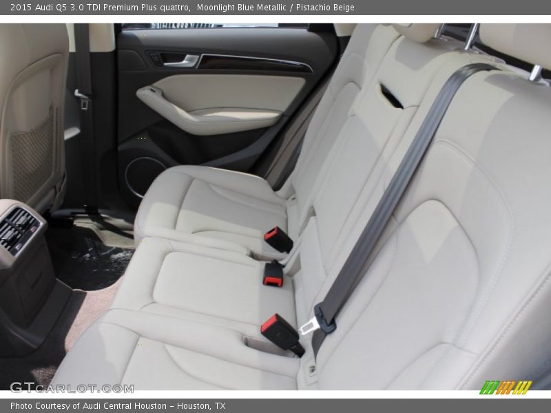 Moonlight Blue Metallic / Pistachio Beige 2015 Audi Q5 3.0 TDI Premium Plus quattro