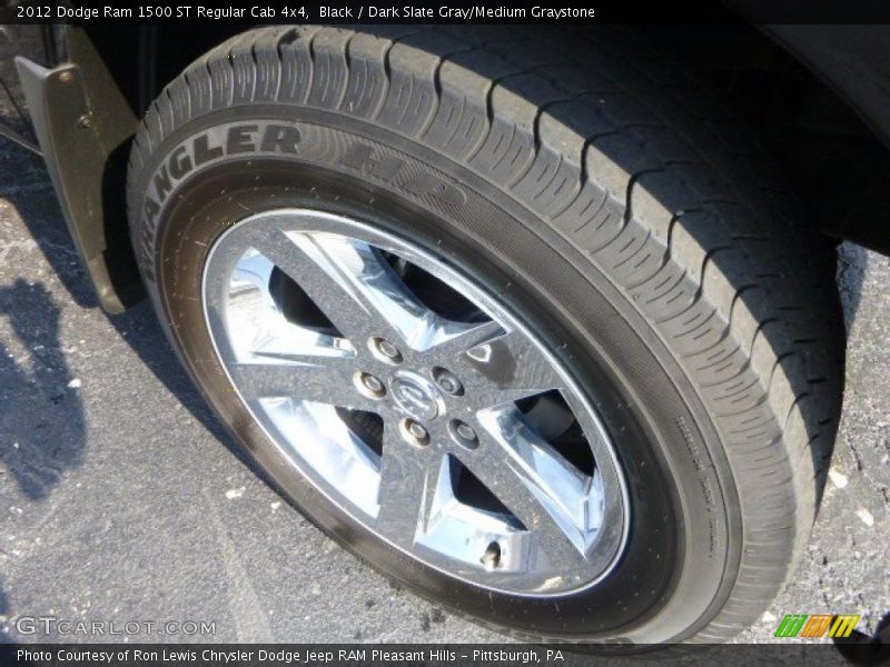 Black / Dark Slate Gray/Medium Graystone 2012 Dodge Ram 1500 ST Regular Cab 4x4