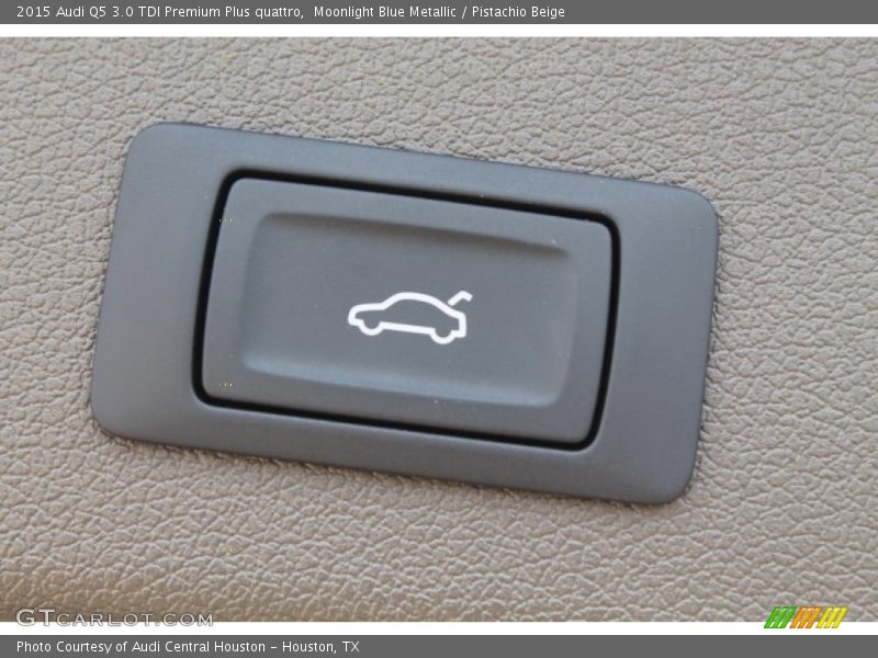 Moonlight Blue Metallic / Pistachio Beige 2015 Audi Q5 3.0 TDI Premium Plus quattro