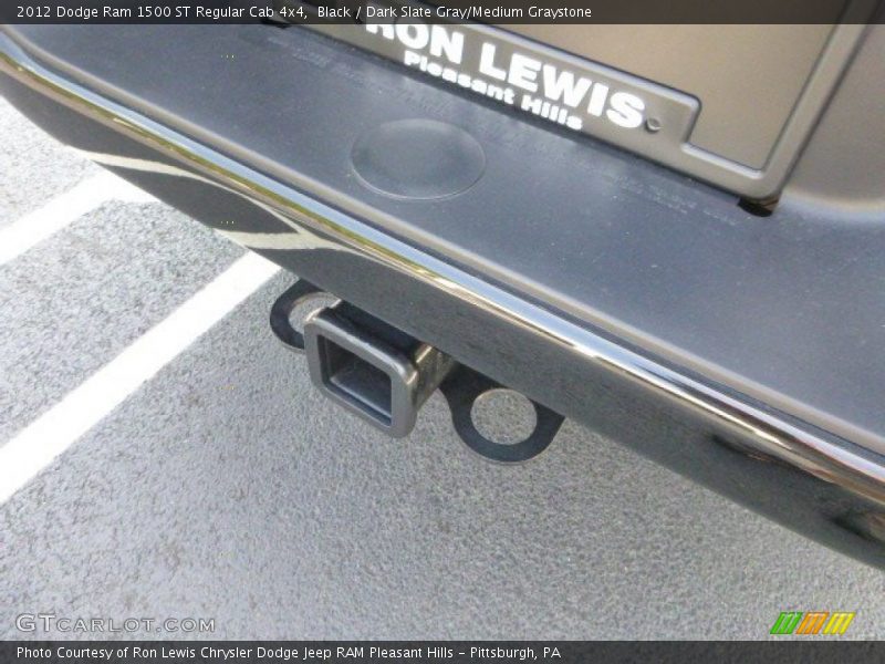 Black / Dark Slate Gray/Medium Graystone 2012 Dodge Ram 1500 ST Regular Cab 4x4