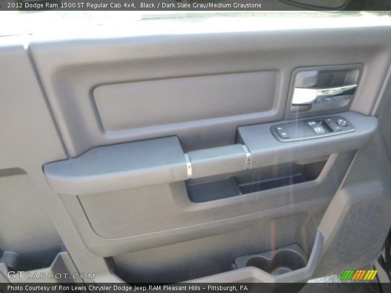 Black / Dark Slate Gray/Medium Graystone 2012 Dodge Ram 1500 ST Regular Cab 4x4