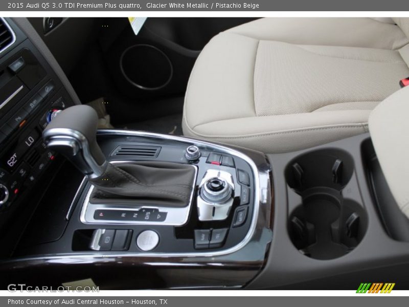 Glacier White Metallic / Pistachio Beige 2015 Audi Q5 3.0 TDI Premium Plus quattro