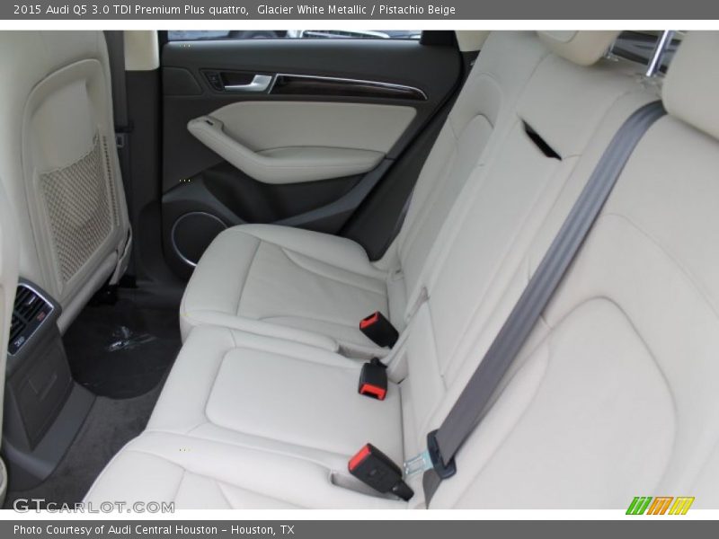 Glacier White Metallic / Pistachio Beige 2015 Audi Q5 3.0 TDI Premium Plus quattro