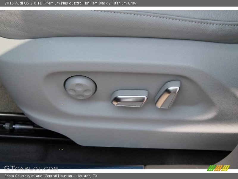 Brilliant Black / Titanium Gray 2015 Audi Q5 3.0 TDI Premium Plus quattro