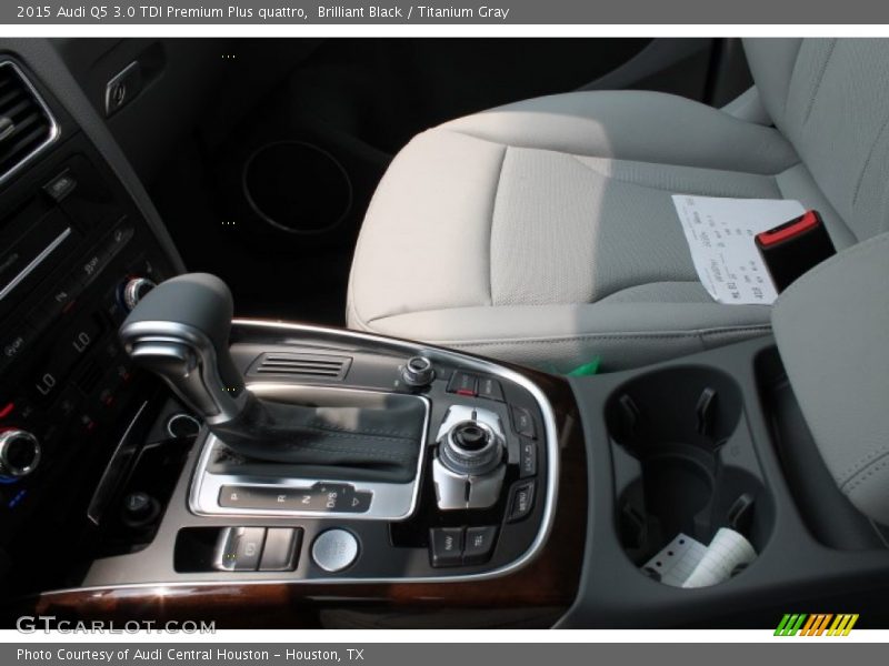 Brilliant Black / Titanium Gray 2015 Audi Q5 3.0 TDI Premium Plus quattro