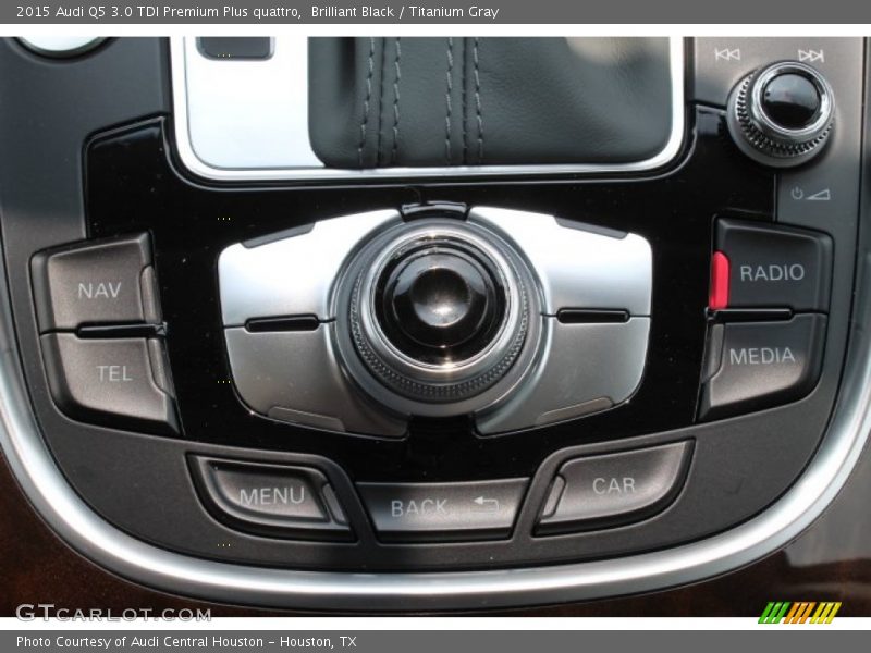 Brilliant Black / Titanium Gray 2015 Audi Q5 3.0 TDI Premium Plus quattro