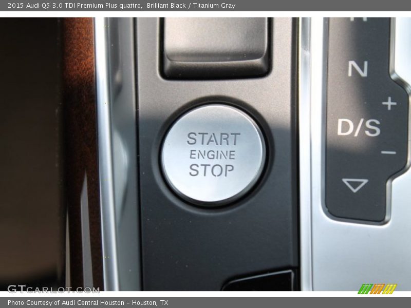 Brilliant Black / Titanium Gray 2015 Audi Q5 3.0 TDI Premium Plus quattro