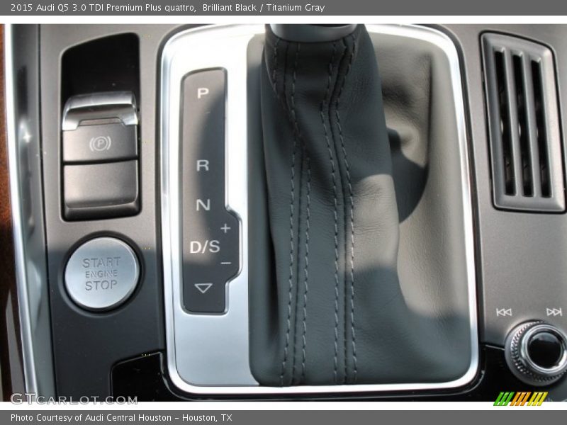Brilliant Black / Titanium Gray 2015 Audi Q5 3.0 TDI Premium Plus quattro