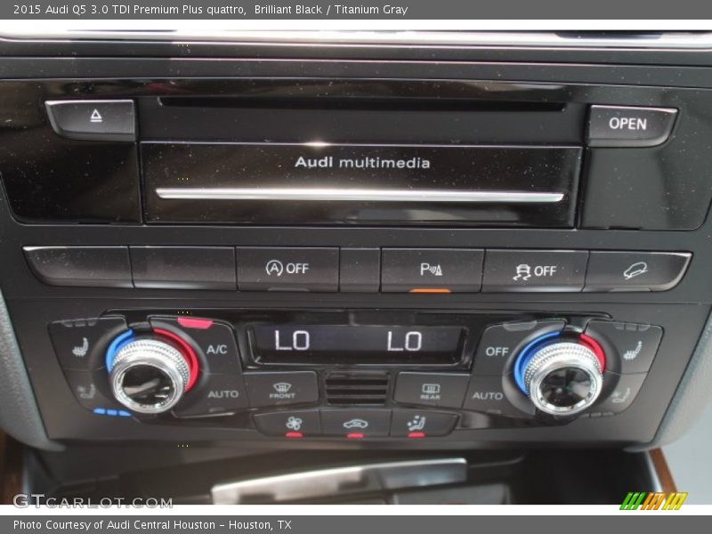 Brilliant Black / Titanium Gray 2015 Audi Q5 3.0 TDI Premium Plus quattro