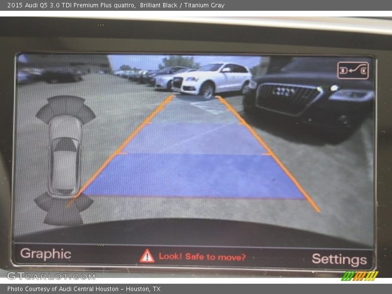 Brilliant Black / Titanium Gray 2015 Audi Q5 3.0 TDI Premium Plus quattro
