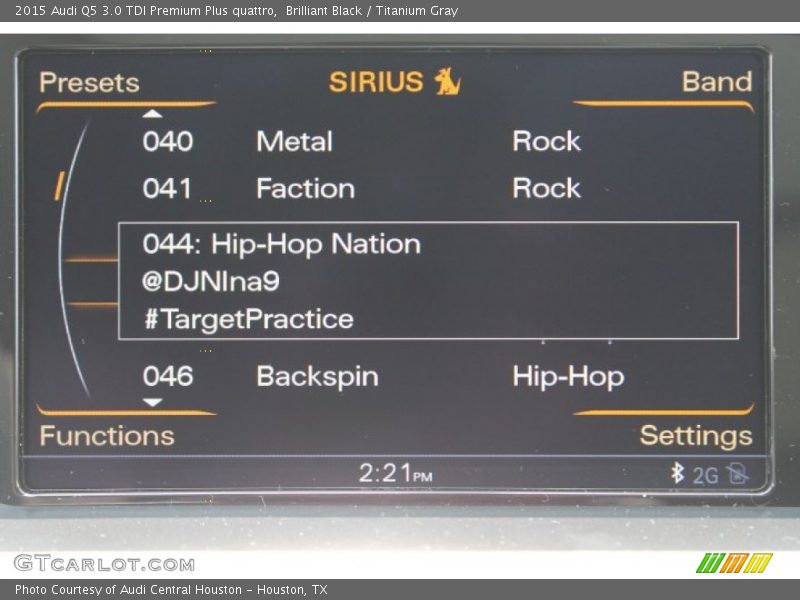 Brilliant Black / Titanium Gray 2015 Audi Q5 3.0 TDI Premium Plus quattro