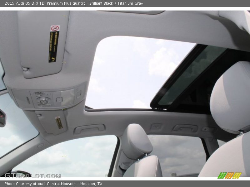 Brilliant Black / Titanium Gray 2015 Audi Q5 3.0 TDI Premium Plus quattro