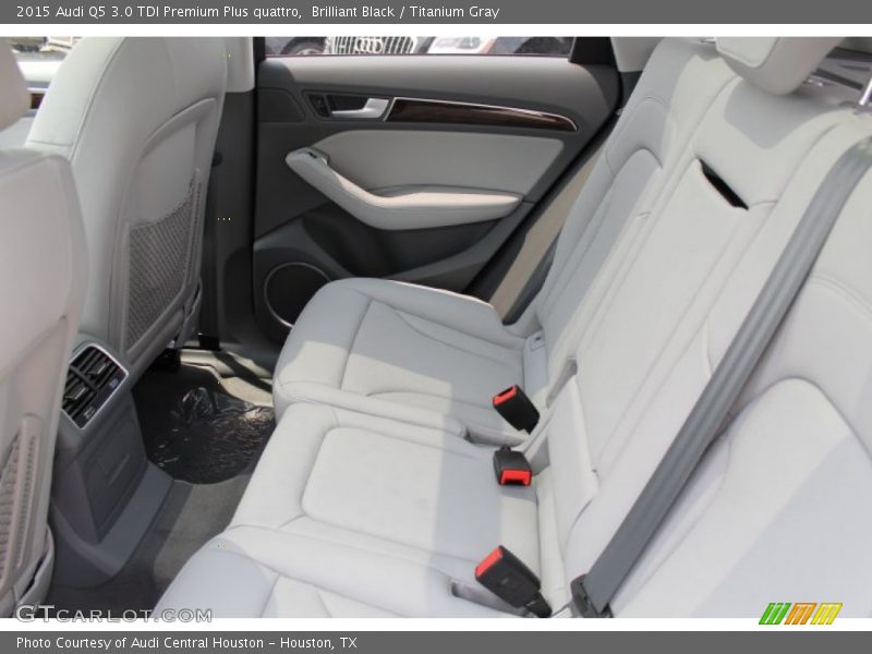 Brilliant Black / Titanium Gray 2015 Audi Q5 3.0 TDI Premium Plus quattro