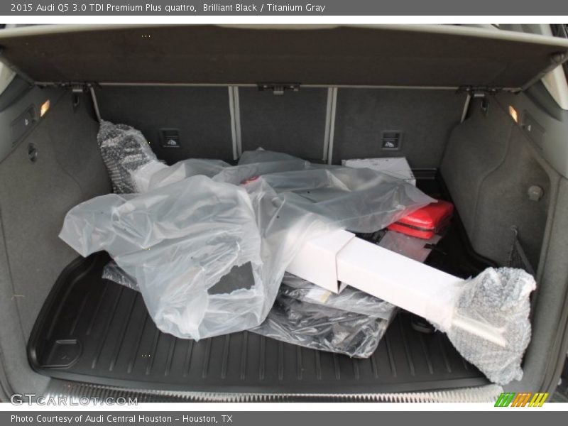 Brilliant Black / Titanium Gray 2015 Audi Q5 3.0 TDI Premium Plus quattro