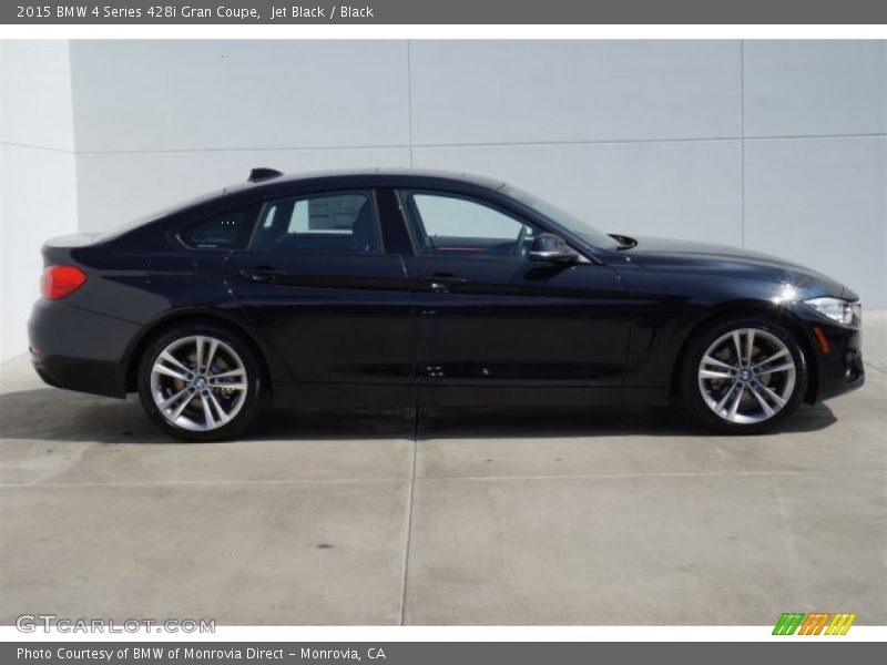 Jet Black / Black 2015 BMW 4 Series 428i Gran Coupe