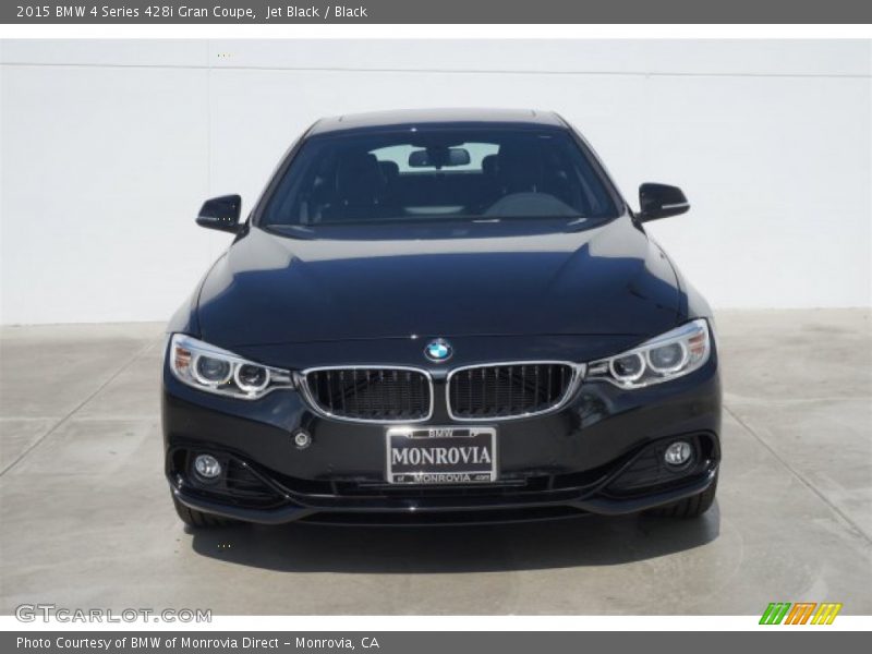 Jet Black / Black 2015 BMW 4 Series 428i Gran Coupe