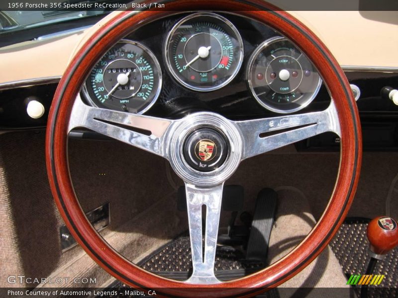 Black / Tan 1956 Porsche 356 Speedster ReCreation
