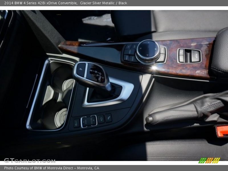Glacier Silver Metallic / Black 2014 BMW 4 Series 428i xDrive Convertible