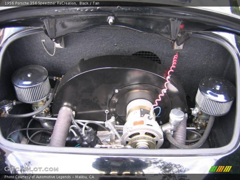 Black / Tan 1956 Porsche 356 Speedster ReCreation