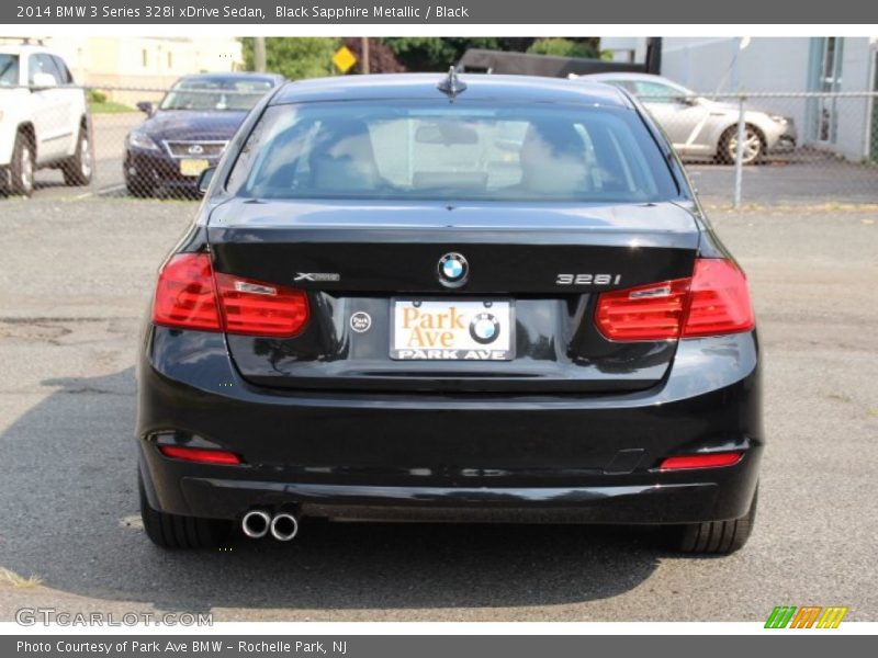 Black Sapphire Metallic / Black 2014 BMW 3 Series 328i xDrive Sedan