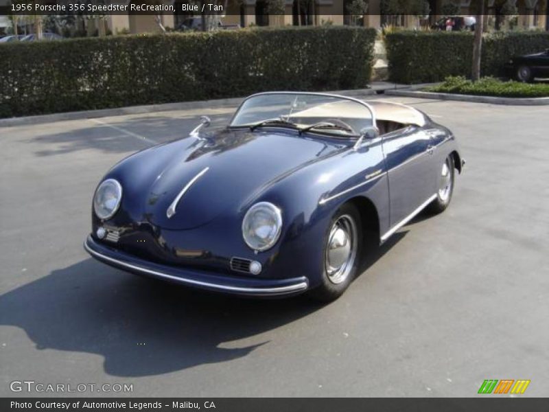 Blue / Tan 1956 Porsche 356 Speedster ReCreation