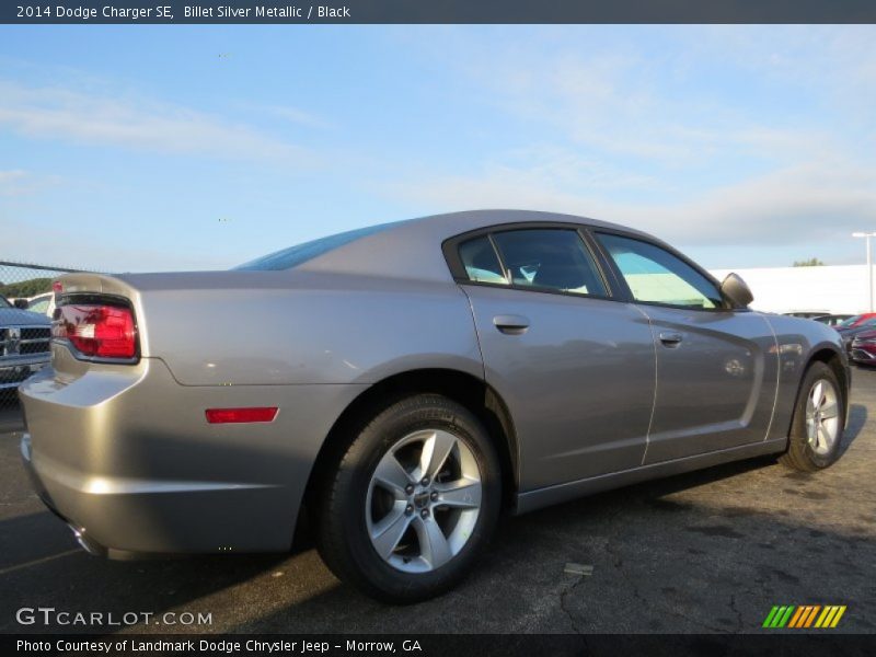 Billet Silver Metallic / Black 2014 Dodge Charger SE