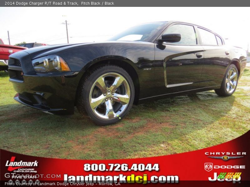 Pitch Black / Black 2014 Dodge Charger R/T Road & Track